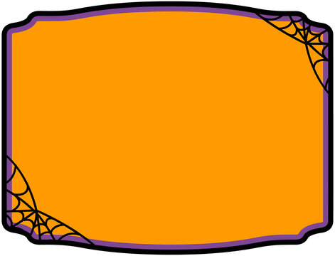 Halloween Textbox frame
