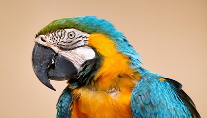 Obraz premium blue and yellow macaw ara