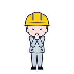 工事作業員／男性 24