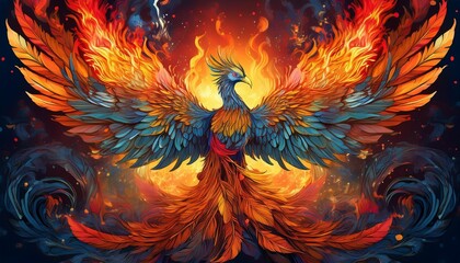 Obraz premium background with birds