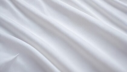 Fototapeta premium Realistic abstract white silk background