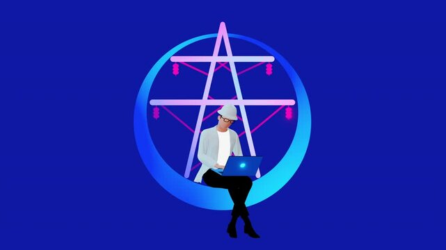 A power engineer ensures smooth and safe operation of power equipment. The engineer deals with the maintenance of electrical energy.