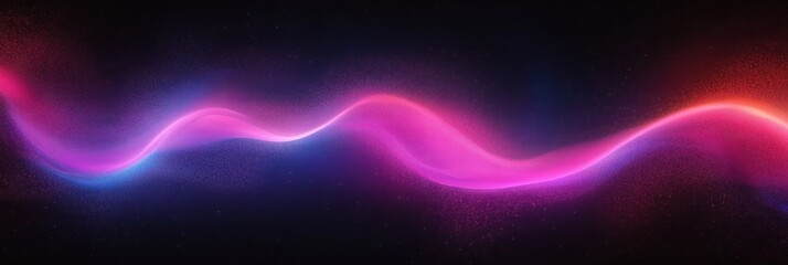 Fototapeta premium Abstract Gradient Background with Pink and Purple Light Flowing in Dark Contrast Textures for Posters Banners and Wallpaper