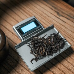 Measuring Loose Tea Leaves Accurately Using a Digital Scale for Optimal Brewing Results