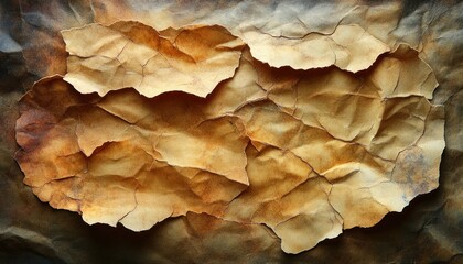 Naklejka premium Vintage Paper Texture Warm Sepia Background for Nostalgic Aesthetic Grunge Antique Design