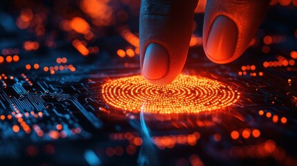 Fingerprint Scanner Technology for Secure Transactions and Advanced Cybersecurity Solutions