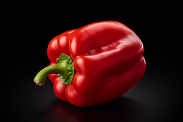 Peppers. A pair of bell peppers with a transparent background.