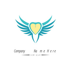 Fototapeta premium Dental logo