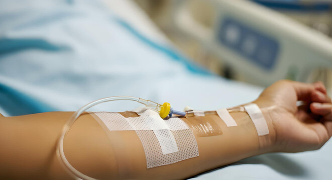 treatment in the hospital