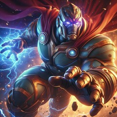 Terrakaius A hulking giant with superhuman strength and durabili