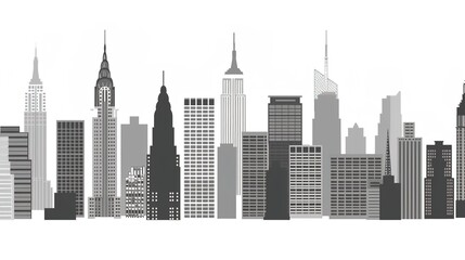 Fototapeta premium Architectural City Building Background