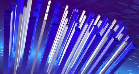 Abstract horizontal news backdrop for news channel studio 3-RIGHT