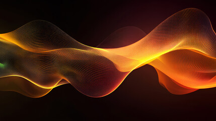Fototapeta premium Dynamic Flow of Colorful Energy in 3D Abstract Design