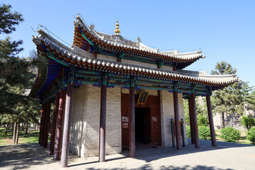 Fototapeta premium Meidai Lama Temple, Baotou, Inner Mongolia, China