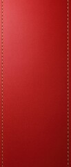 Fototapeta premium Vintage-inspired red leather background with intricate stitching, intricate stitching, classic design elements, red color