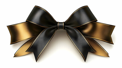 Elegant Black Gold Bow: Gift Wrapping Ideas, Decor, Design