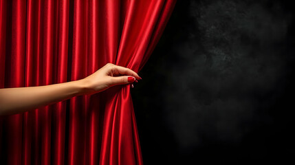 Red Curtains Open: Unveiling a New Act, Stage Secrets Revealed