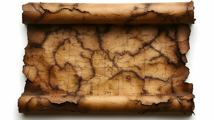 Unfold Ancient Map: Explore Vintage Territory