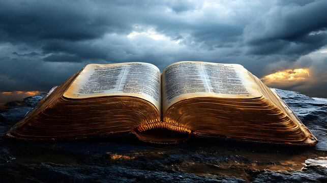 Ancient Book Reveals Timeless Wisdom Under Stormy Skies