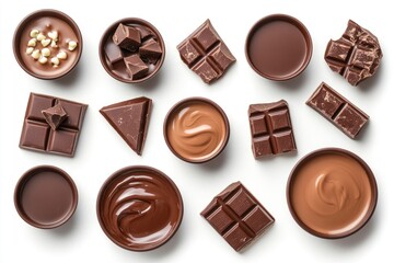 Fototapeta premium melted chocolate
