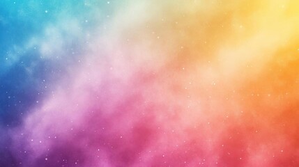 Cosmic Dreamscape: A Colorful Galaxy Background