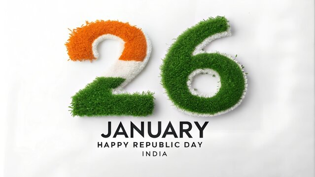 Republic Day 26th January banner