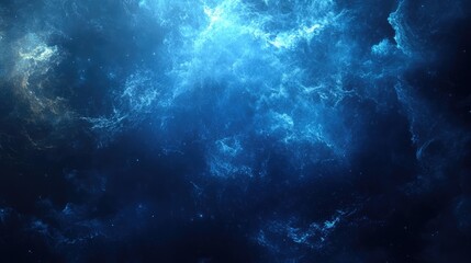 Fototapeta premium Stormy blue water background with dramatic waves and vibrant hues, perfect for a moody and dynamic visual atmosphere.