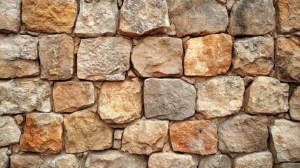 Obraz premium Rustic aged stone wall textures ideal for backgrounds in design and architectural projects