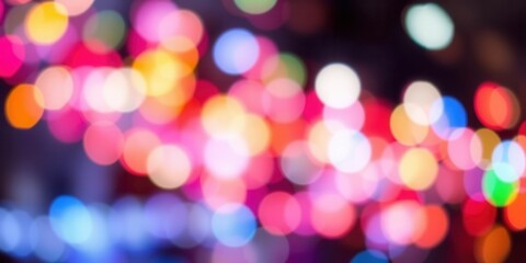 Fototapeta premium Vibrant abstract background with blurred colorful lights, bright, lights, artistic