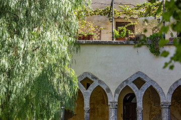Church and Convent of St. Francis, Sorrento, Italy.