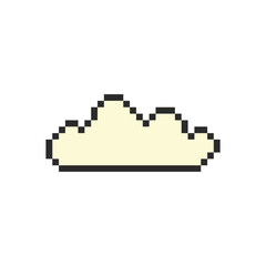 Fototapeta premium cloud pixel art for your needs