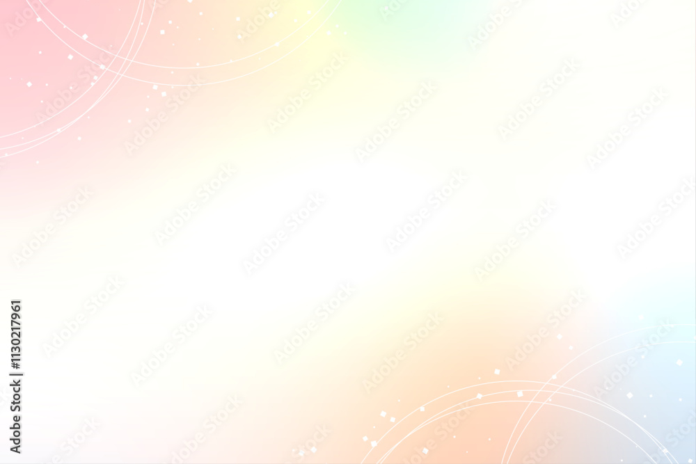 Wall mural spring gradient background material