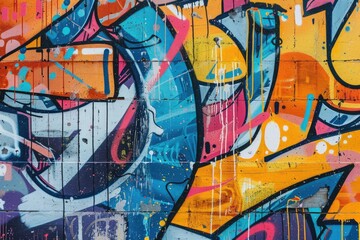 Fototapeta premium street art background