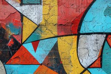 Fototapeta premium street art background