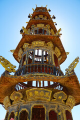 Fototapeta premium Hondlon Ju Lama Temple, Baotou, Inner Mongolia, China