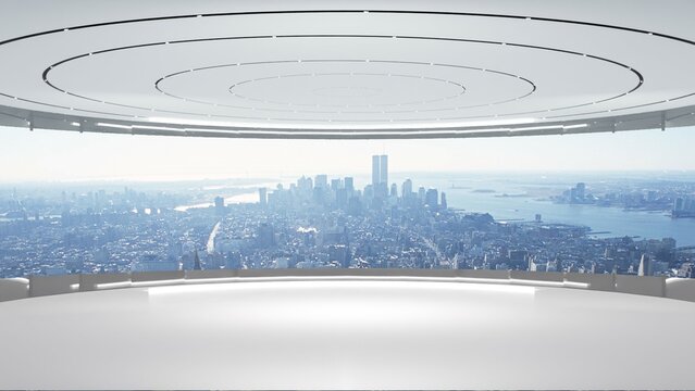 スタジオ 背景 ビル