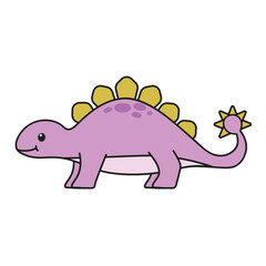 Fototapeta premium Cute Dinosaurus Illustration