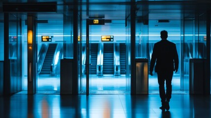 Couple placing shield over padlocked digital file folder