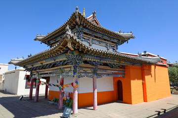 Obraz premium Hondlon Ju Lama Temple, Baotou, Inner Mongolia, China