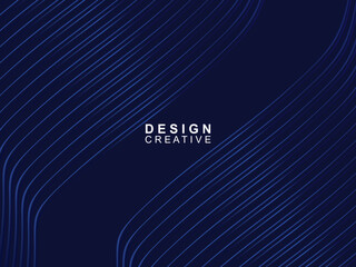 Blue abstract on dark background. Trendy modern design. applicable for landing pages, covers, brochures, flyers, presentations, digital, banners. Vector design.