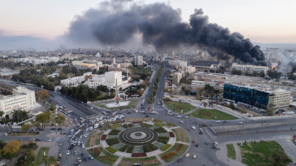 Israeli airstrikes on Damascus. The fall of Bashar al-Assad's regime.