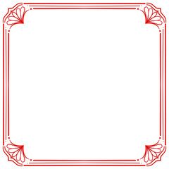 Obraz premium A border frame in Chinese style