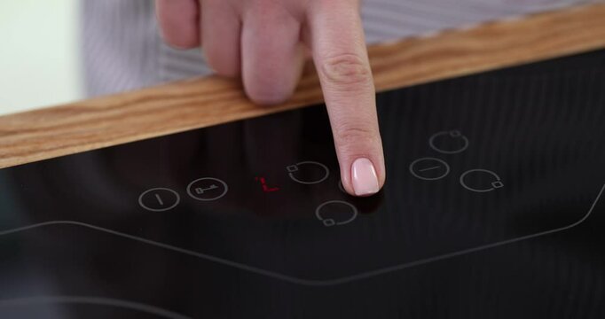 Exploring the modern features of touch control induction cooktop in the kitchen