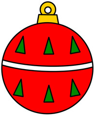 Christmas Ornaments Clip Art16