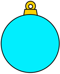 Christmas Ornaments Clip Art10
