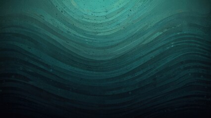 Abstract Swirling Pattern in Deep Oceanic Teal Tones