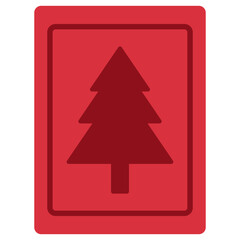Fototapeta premium Christmas Greeting Card