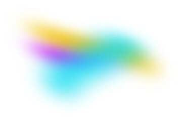 Obraz premium Blue yellow, color gradient rough abstract background shine bright light and glow shapes empty space , grainy noise grungy texture on transparent background