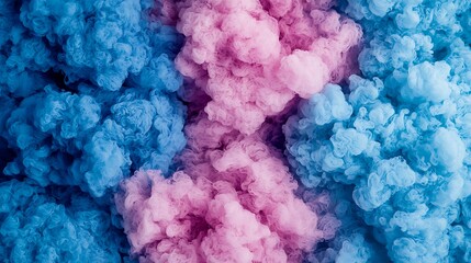 Fototapeta premium Artistic expression through vivid colorful smoke patterns a digital art studio background
