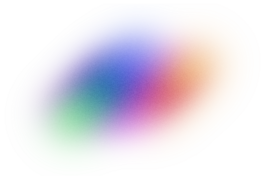 Vibrant grainy gradient shape transparent background, abstract green blue orange color gradient shape, transparent backdrop noise texture dark banner header poster design, copy space 